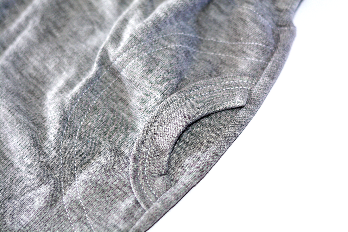 Pocket Detail on Grey Baby Shorts